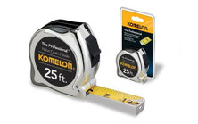 Komelon 433 The Professional Chrome Case 1" X 33Ft Tape Measure