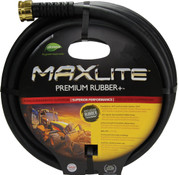 Dixon PGH100 5/8" Black EPDM Rbr Garden Hose 100' w/SEAL-TITE Leakproof Cplg