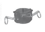 DIXON PPH200 Polypropylene Cam and Groove Couplers Type H dust cap