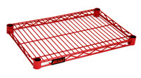 Eagle Group 2160R 21" x 60" red, Stand-Outs decorative shelf.
