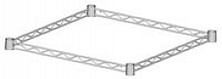 Eagle Group 4TF1848-C 48" chrome, 4-sided truss frame.