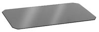Eagle Group CSI-2424 24" x 22 3/4" clear, Stand-Outs decorative inlay.