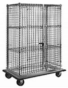 Eagle Group DTSC2460E 29 3/4" x 64 7/8" x 69" EAGLEgard dolly truck, full-size s