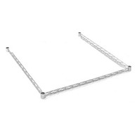 Eagle Group DTF1848-E 18" x 48" EAGLEgard green epoxy 3-sided double truss frame