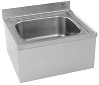 Eagle Group F1916 21 1/2" x 24 5/8" mop sink with 16" x 20" x 8" sink bowl.