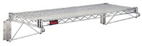 Eagle Group GWB1436V 14" x 36" valu-master finish - wire wall shelf kits.