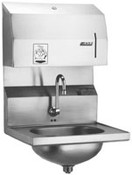Eagle Group HSA-10-FDPEE 14 3/4" x 19 1/4" x 31 1/4" electronic eye hand sink - AC power, incl