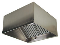 Eagle Group HEB96-138 138" regular exhaust-only ventilation hood - HEB series.