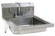 Eagle Group HSAP-14-FW 24 1/8" x 19" x 16 1/2" physically challenged hand sink, includes fau
