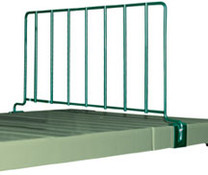Eagle Group LSD23-VG 23" wide, Valu-Gard green epoxy divider.