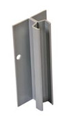 Eagle Group MMNSUSS-9 108" NSF-approved stainless steel standard upright for cantilevered sh