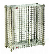 Eagle Group MSC2448 26" x 50" x 40" chrome-plated stationary mini security unit.