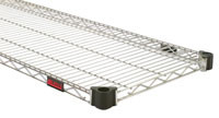 Eagle Group QAR2424Z EAGLEbrite Zinc Quad-Adjust Reverse Mat Shelf, 24" W x 24" L