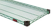 Eagle Group QAR1848E EAGLEgard hybrid epoxy Quad-Adjust Reverse Mat Shelf, 18" W x 48" L