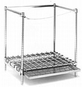 Eagle Group STR2430A 24" x 30" x 33" style "A" tank rack, includes: 1 dunnage ma