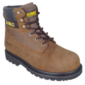 Radians D75002-04 DeWalt Work Boots, Steel Safety Toe, Truss Brown, Size 4