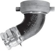 DIXON RTCA30 Railroad Tank Car Connections Style A railroad thread swivel nut x 20 Deg adapter