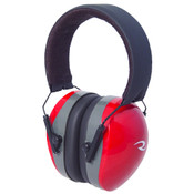 Radians TR0360CS Hearing Protection, Passive Earmuffs, Terminator, Red Earcups