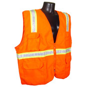 Radians SV61-NZOD-XL Saftey Vest Non-Rated, Two Tone, Dual Orange, X-Large