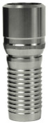 Dixon RSTB10CS 1" Crimp Style Combo Nipple w/ Beveled End 316SS