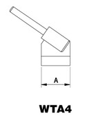 Weller 0054414399 0.492", 12.50Mm Tip For WTA50 Thermal Tweezers, WTA4