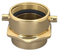 Dixon SF250F-P 2-1/2" FNH PL SWIVEL X 2-1/2" FNPT POL BRASS PIN LUG