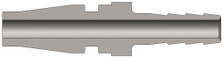 Dixon SHD4S3 1/2" SCHRADER NIPPLE, 3/8" BARB Body Material: STEEL Body Size: 1/2"