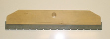 Foxy Mfg 24318 18" Wood-Backed Notched Squeegee