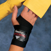 Allegro 7311 Thin FlexRist, Wrist Support, Black, One Size