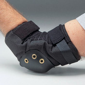 Allegro 7104 Deluxe Elbow Pads, Black, Pair