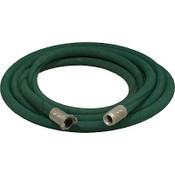 1" Blast Hose Assembly, Green, 25 Feet, Aluminum Fittings