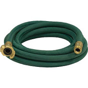 1/2" Blast Hose Assembly, Green, 25 Feet, Brass Fittings