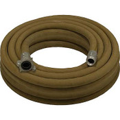 1-1/4" Blast Hose Assembly, Big Gun Full Flow, W/ Aluminum Couplings, 100' Tan Blast Hose