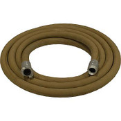 1-1/4" Blast Hose Assembly W/ Aluminum Couplings, 25' Tan Blast Hose