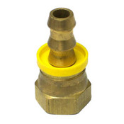 1219-350 Fitting, 1/2" Swivel To 3/8" Barb