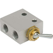 107-6580 Valve, Contractor, Acs 3-Way Manual, 1/8"