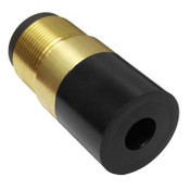 Nozzle, Tungsten Carbide, Short Venturi, 1/4" Bore, Poly Jacket