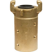 Quick Coupling, Brass, 2", Full Port, 175 PSI Max