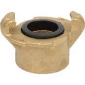 Threaded Quick Coupling, Brass, 1-1/4", 175 PSI Max