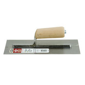 Hyde 18525 11"x4-1/2" Flat Finishing Trowel, High Carbon Steel