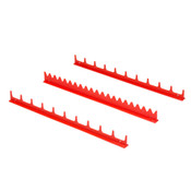 Ernst 6010T-Red 20 Tool Screwdriver Rail Set w/ Tape