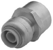 DIXON U068 Sharkbite Push-Fit Reducing Connectors,Forged Brass