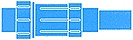 Campbell Mfg 118-30 3" Pvc Flo-Span Coupling , Ips With Union
