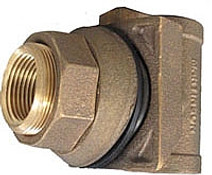 Campbell Mfg DT-70X 2" Drain&Wire Fitting,6-5/8-7