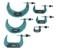 Central Tools CT3M116 6 Pc. Swiss Style Micrometer Set