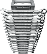 Gearwrench GWR85099 16 Pc. XL Ratcheting Combination Wrench Set - Metric