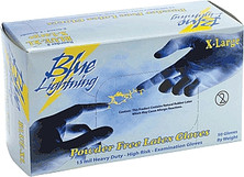 Lightning Gloves LGL BLUEL Large Blue Lightning Gloves