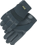 Majestic Gloves MJG2151/12 A Grade Black Deerskin Palm Size 12