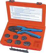 S&G Tool Aid SG18960 Quick Change Ratcheting Terminal Crimping Kit