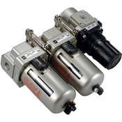 SMC AC25C-F02E1-S-6N Modular Type, Filter/Regulator/Mist Separator